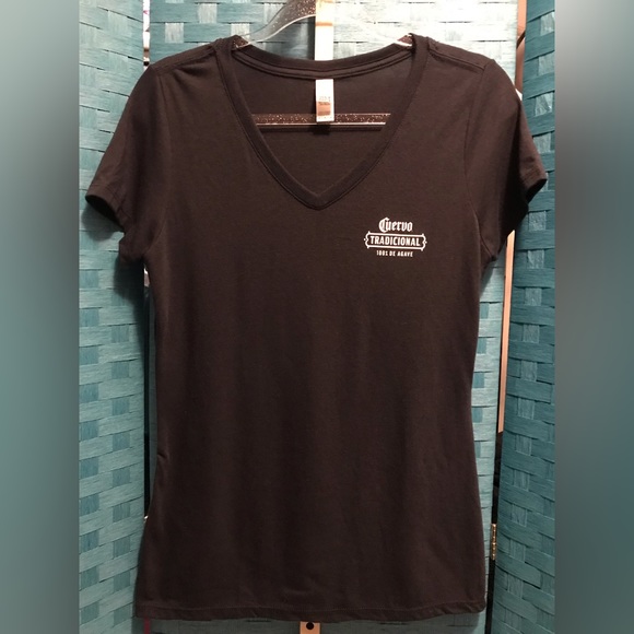 Jose Cuervo Tops - Jose Cuervo Tequila Bar T Shirt V Neck New
